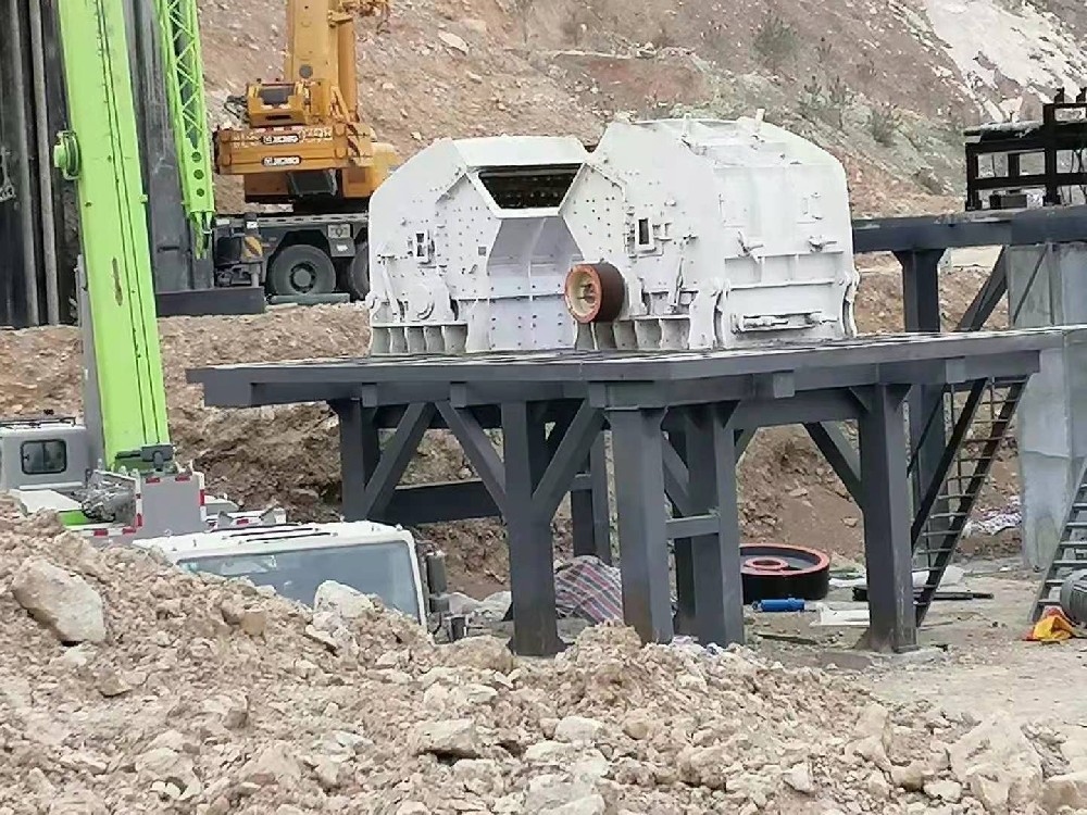 湖南怀化金盛达机械承建砂石线现场
